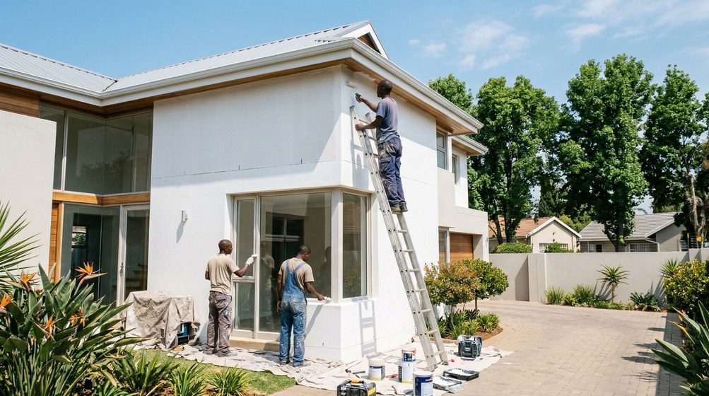 Professional painters working in Gardens, Cape Town City Bowl